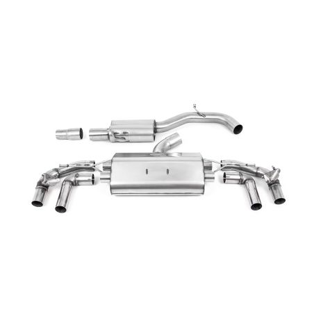 Escape OPF-back resonado homologado ECE Milltek Sport VW Golf R Mk8/Mk8.5 (21-)