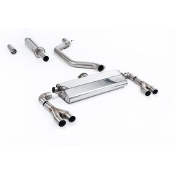 Escape OPF-back resonado homologado ECE Milltek Sport Cupra León Mk4 300ps (con GPF) (21-)