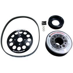 Kit de polea de cigüeñal con amortiguador HKS Nissan Skyline GT-R R33 y R34 (RB26DETT)
