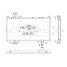 Radiador de aluminio Koyorad Honda NSX NA1 y NA2