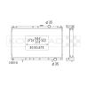 Radiador de aluminio Koyorad Mitsubishi Lancer Evo I, II y III