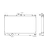 Radiador de aluminio Koyorad Mitsubishi Lancer Evo VII, VIII y IX