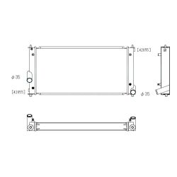 Radiador de aluminio Koyorad Toyota Celica T23