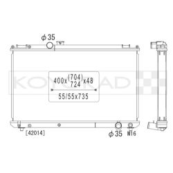 Radiador de aluminio Koyorad Toyota Chaser, Cresta y Mark II JZX100