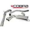 Escape turbo-back Cobra Sport Audi A3 8P 3 puertas, 2.0L TFSI, 2WD (2003-2012)