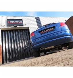 Audi A3 (8P) V6 3.2 Quattro 2003-12 Cobra Sport / Cat Back Exhaust (5 Door) (Resonated)