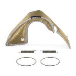 Manta térmica de titanio para turbo Mishimoto Honda Civic Type R FK8