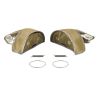 Manta térmica de titanio para turbo Mishimoto BMW 135i / 335i E8X-E9X (N54 / N55)