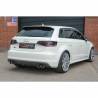Audi S3 (8V) 5 door Sportback 2.0 TFSI Quattro 2013 -Turbo Back Exhaust (Sports Cat & Resonated)