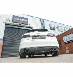Audi S3 (8V) 5 door Sportback 2.0 TFSI Quattro 2013 -Turbo Back Exhaust (Sports Cat & Resonated)