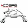 Audi S3 (8V) 5 door Sportback 2.0 TFSI Quattro 2013 -Turbo Back Exhaust (Sports Cat & Resonated)