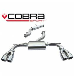 Audi S3 (8V) 5 door Sportback 2.0 TFSI Quattro 2013 -Cat Back Exhaust (Resonated)