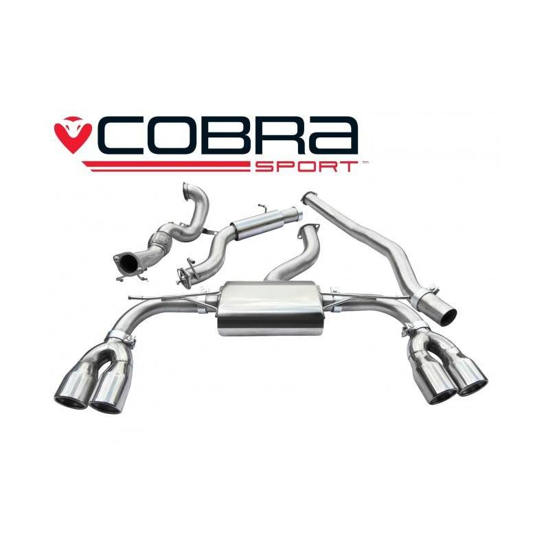 Audi S3 (8V) 5 door Sportback 2.0 TFSI Quattro 2013 -Turbo Back Exhaust (De-Cat & Resonated) Audi S3 (8V) 5 door Sportback 2.0 TFSI Quattro 2013 -Turbo Back Exhaust (De-Cat & Resonated)