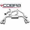 Audi S3 (8V) 5 door Sportback 2.0 TFSI Quattro 2013 -Turbo Back Exhaust (De-Cat & Resonated)