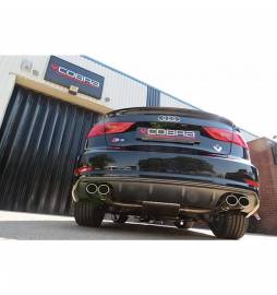 Audi S3 (8V) 5 door Sportback 2.0 TFSI Quattro 2013 -Turbo Back Exhaust (Sports Cat & Resonated)