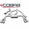Audi S3 (8V) 5 door Sportback 2.0 TFSI Quattro 2013 -Turbo Back Exhaust (Sports Cat & Resonated)