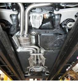 Audi S5 3.0 TFSI Coupe 2009 - Cat Back Exhaust (Non Resonated)