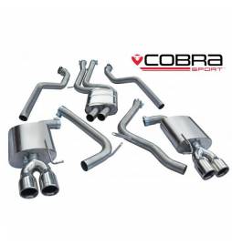 Audi S5 3.0 TFSI Coupe 2009 - Cat Back Exhaust (Non Resonated)