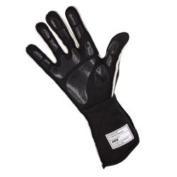 Guantes ignífugos RRS Virage 3 negro con logo rosa FIA 8856-2018