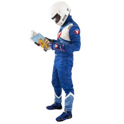 Mono ignífugo RRS EVO2 Michel Vaillant azul FIA 8856-2018