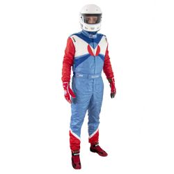 Mono ignífugo RRS EVO2 Michel Vaillant rojo y azul FIA 8856-2018