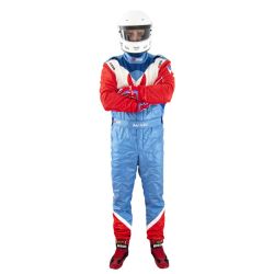 Mono ignífugo RRS EVO2 Michel Vaillant rojo y azul FIA 8856-2018