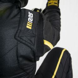 Mono ignífugo RRS EVO2 Vaillant Leader negro y amarillo FIA 8856-2018