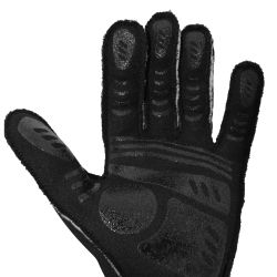 Guantes ignífugos RRS Dynamic 3 negro y rojo FIA 8856-2018