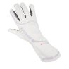 Guantes ignífugos RRS Virage 3 blanco con logo gris FIA 8856-2018