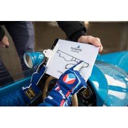 Guantes ignífugos RRS Michel Vaillant azul FIA 8856-2018