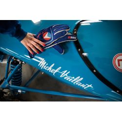 Guantes ignífugos RRS Michel Vaillant azul FIA 8856-2018