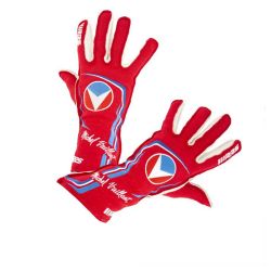 Guantes ignífugos RRS Michel Vaillant rojo FIA 8856-2018