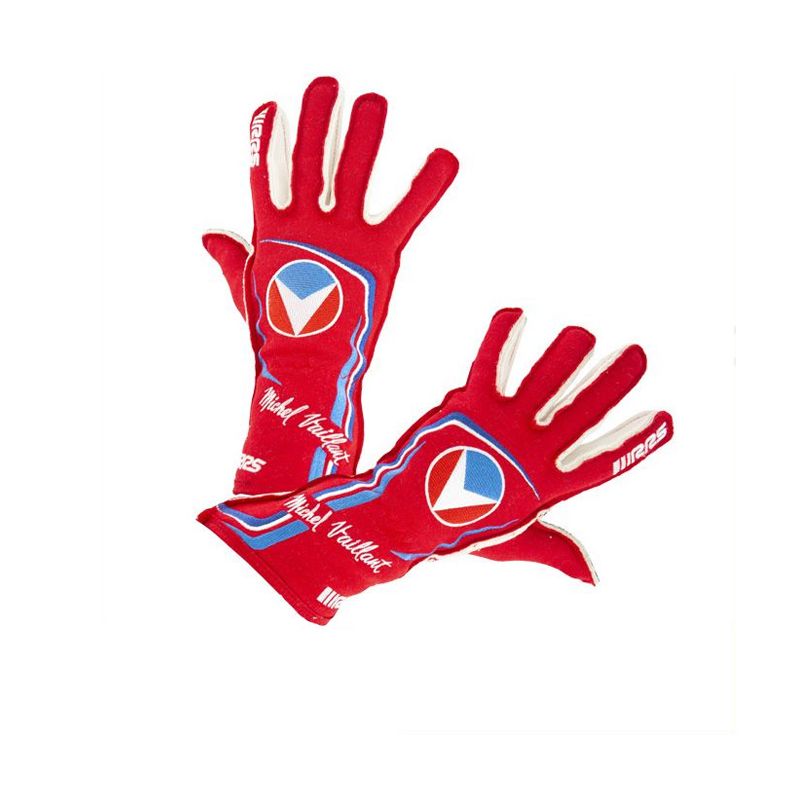 Guantes ignífugos RRS Michel Vaillant rojo FIA 8856-2018