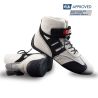 Botines ignífugos RRS ONE blanco FIA 8856-2018