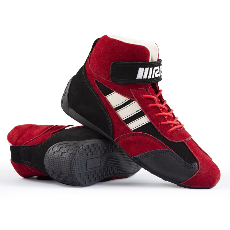 Botines ignífugos RRS ONE rojo FIA 8856-2018