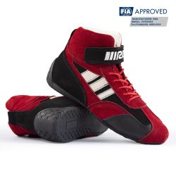 Botines ignífugos RRS ONE rojo FIA 8856-2018