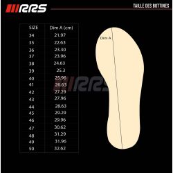 Botines ignífugos RRS ONE rojo FIA 8856-2018