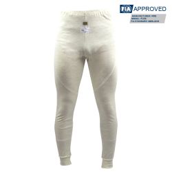 Pantalón ignífugo RRS Flex blanco FIA 8856-2018