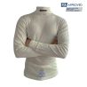 Camiseta ignífuga RRS Flex blanca FIA 8856-2018