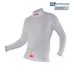 Camiseta ignífuga RRS Prolight blanca FIA 8856-2018