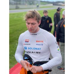 Camiseta ignífuga RRS Prolight blanca FIA 8856-2018