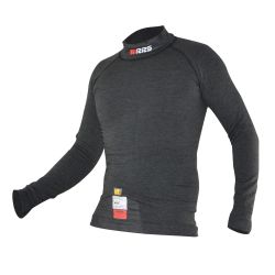 Camiseta ignífuga RRS Prolight negra FIA 8856-2018