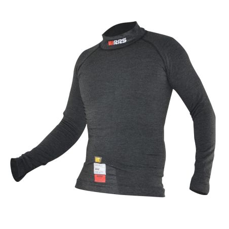 Camiseta ignífuga RRS Prolight negra FIA 8856-2018