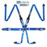 Arnés FIA RRS R6 HANS de 6 puntos azul 2,8 kg FIA 8853-2016