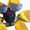 Arnés FIA RRS R6 HANS de 6 puntos amarillo 2,8 kg FIA 8853-2016