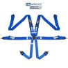 Arnés FIA RRS R6 de 6 puntos azul 2,9 kg FIA 8853-2016