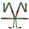 Arnés FIA RRS R6 de 6 puntos camuflaje 2,9 kg FIA 8853-2016
