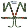 Arnés FIA RRS R6 de 6 puntos camuflaje 2,9 kg FIA 8853-2016