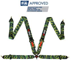 Arnés FIA RRS EVO de 4 puntos camuflaje 2,5 kg FIA 8854-98
