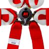 Arnés FIA RRS ONE HANS de 6 puntos rojo FIA 8853-2016
